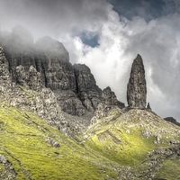 Buy canvas prints of Old Man of Storr on Skye by James Mc Quarrie