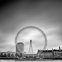Buy canvas prints of The London Eye part II by Sebastian Wuttke