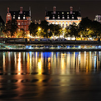 Buy canvas prints of City Lights: London by Sebastian Wuttke