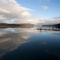 Buy canvas prints of Windermere Reflections by James Battersby