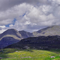Buy canvas prints of The Mountains of Harris by Jacqi Elmslie