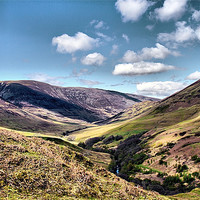 Buy canvas prints of The Parallel Roads of Glen Roy by Jacqi Elmslie