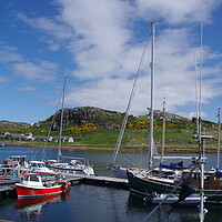 Buy canvas prints of Outdoor Boats at Kinlochbervie by Jacqi Elmslie