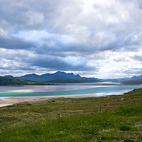 Buy canvas prints of Tongue Bay with Ben Loyal in the background. by Jacqi Elmslie