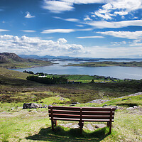 Buy canvas prints of Looking Out to the Summer Isles by Jacqi Elmslie