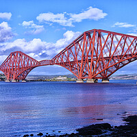 Buy canvas prints of The Forth Railway Bridge by Jacqi Elmslie