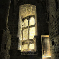 Buy canvas prints of The Castle's Hidden Room by Jacqi Elmslie
