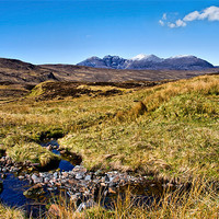 Buy canvas prints of An Teallach, Scotland by Jacqi Elmslie