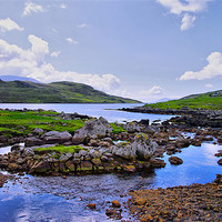 Buy canvas prints of Hebridean Loch by Jacqi Elmslie