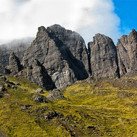 Buy canvas prints of Rocks of The Storr by Jacqi Elmslie
