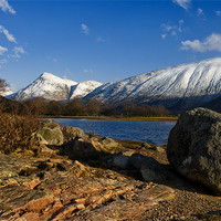 Buy canvas prints of Glen Etive and Loch Etive by Jacqi Elmslie