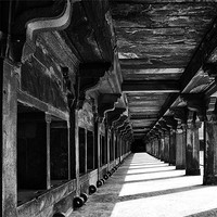 Buy canvas prints of Black and White Perspective by Jacqi Elmslie