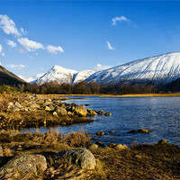 Buy canvas prints of Where Glen Etive Meets The Sea by Jacqi Elmslie