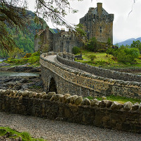 Buy canvas prints of Eilean Donan Castle Scotland by Jacqi Elmslie