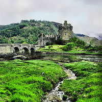 Buy canvas prints of Eilean Donan Castle by Jacqi Elmslie