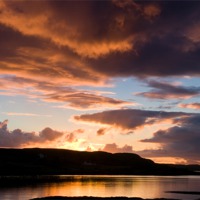 Buy canvas prints of Isle of Skye Sunset by Jacqi Elmslie
