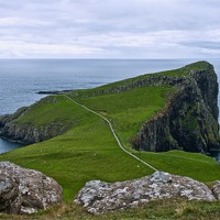 Buy canvas prints of Neist Point, Isle of Skye by Jacqi Elmslie