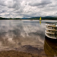 Buy canvas prints of Loch Insch by Jacqi Elmslie