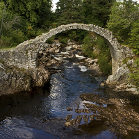 Buy canvas prints of The Old Carrbridge by Jacqi Elmslie