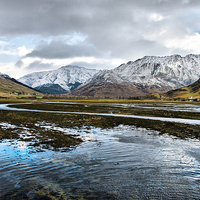 Buy canvas prints of Loch Duich and Beinn Bhuidhe by Jacqi Elmslie
