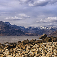 Buy canvas prints of Cuillin View Scotland by Jacqi Elmslie