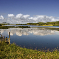 Buy canvas prints of Loch Peallach, Isle of Mull by Jacqi Elmslie
