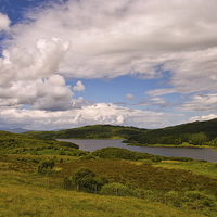 Buy canvas prints of Loch Mudle, Ardnamurchan by Jacqi Elmslie