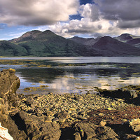 Buy canvas prints of  Loch na Keal Isle of Mull by Jacqi Elmslie