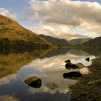 Buy canvas prints of Ullswater Reflections  by Jacqi Elmslie