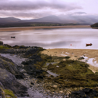 Buy canvas prints of  Kyle of Durness Peace and Calm by Jacqi Elmslie