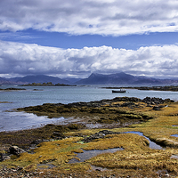 Buy canvas prints of  Ardvasar on Skye to Mallaig  by Jacqi Elmslie