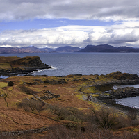 Buy canvas prints of  Across the Sound of Sleat by Jacqi Elmslie