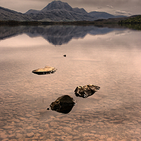 Buy canvas prints of Slioch by Loch Maree  by Jacqi Elmslie