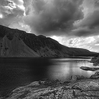 Buy canvas prints of Storm Over Wastwater. Cumbria Floods Appeal by Jacqi Elmslie