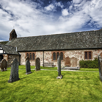 Buy canvas prints of St Catherine's Church, Boot, Eskdale  by Jacqi Elmslie