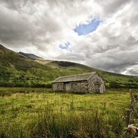 Buy canvas prints of Old Cottage at Wasdale Head  by Jacqi Elmslie