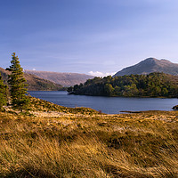 Buy canvas prints of Loch Clair, Torridon, the Highlands of Scotland by Jacqi Elmslie
