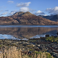 Buy canvas prints of Listen to the Silence - Loch na Keal, Mull by Jacqi Elmslie