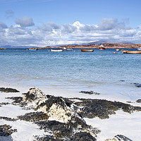 Buy canvas prints of Beach on the Isle of Iona by Jacqi Elmslie