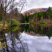 Buy canvas prints of Glencoe Lochan Scotland by Jacqi Elmslie