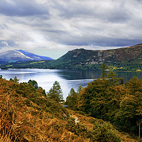 Buy canvas prints of Derwentwater from Cat Bells by Jacqi Elmslie