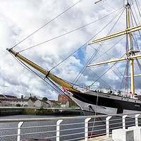 Buy canvas prints of The GlenLee Tall Ship Glasgow by Jacqi Elmslie