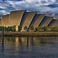 Buy canvas prints of Glasgow, The Armadillo, the SECC, Clyde Auditorium by Jacqi Elmslie
