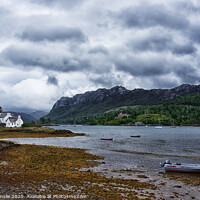 Buy canvas prints of Storm Brewing Over Plockton by Jacqi Elmslie
