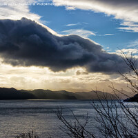 Buy canvas prints of Winter weather Over Loch Ness by Jacqi Elmslie