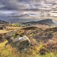 Buy canvas prints of View Of The Peak District. by Jim kernan