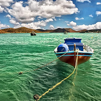 Buy canvas prints of Greek Boat by Jim kernan