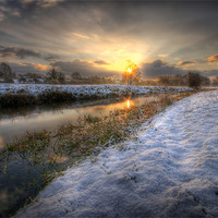 Buy canvas prints of Stoke Marsh by Mark Squirrel