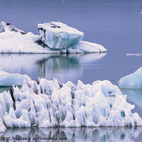 Buy canvas prints of Vatnajökull glacier by James Buckle