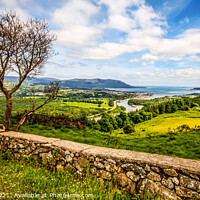 Buy canvas prints of Majestic Flagstaff view over Warrenpoint by David McFarland